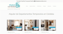 Desktop Screenshot of deptoscordoba.com.ar