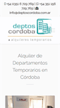 Mobile Screenshot of deptoscordoba.com.ar